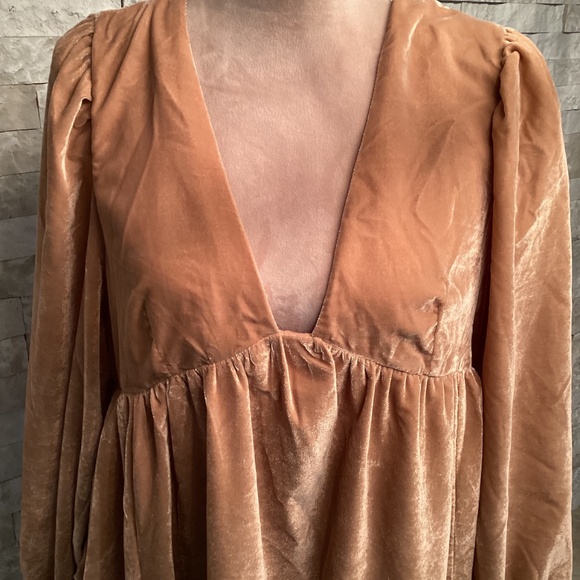 Free People Estella Velvet Mini Dress - Picture 5 of 13